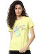 Only Damen T-shirt Lime Lights