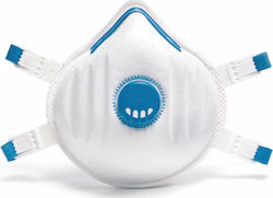 DFND Disposable Protective Mask FFP3 with Valve White 1pcs