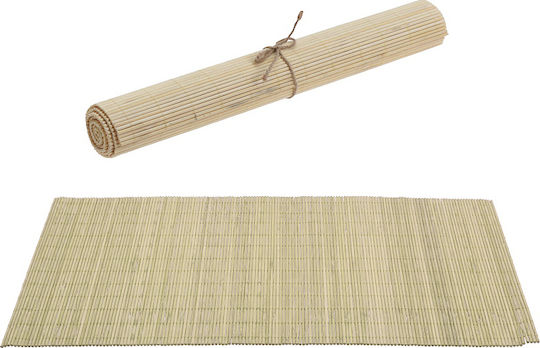 Zaros Placemat Bamboo Καφέ 45x30cm 1pcs