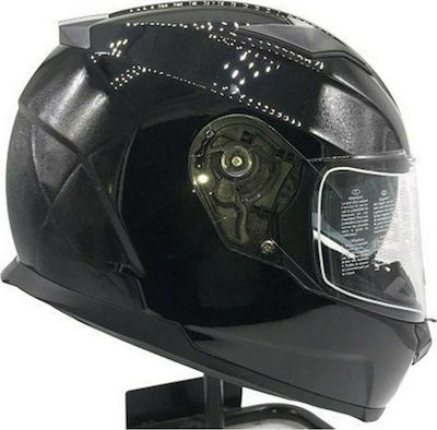 Faseed FSD 817 Black Motorradhelm Volles Gesicht 28604899