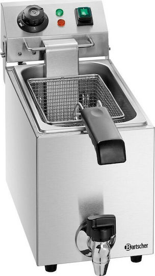 Bartscher Фритюрница Електрическа 2кВт Капацитет 4лт 20x53x34см Snack I Plus