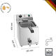 Bartscher Electric Fryer 3.3kW Capacity 9lt 30x53x38.5cm Snack III Plus