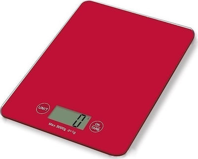 KE-A Digital Küchenwaage 1gr/5kg Red