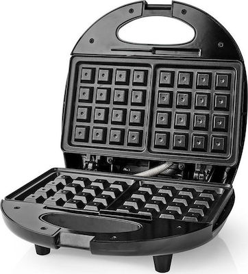 Nedis Waffle Maker 2 Portions in Rectangular Shape 750W