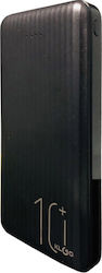 KLGO KP-56 10000mAh Μαύρο KLGO KP-56 10000mAh Μαύρο