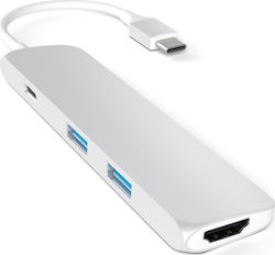 Satechi USB-C Docking Station με HDMI 4K PD Αση...