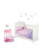 Das Home Set Baby Bettlaken Für Krippe Baumwolle 6368 Rosa 110x150cm
