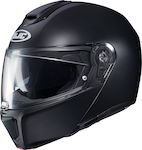 HJC RPHA 90S Semi Flat Flip-Up Helmet with Pinlock and Sun Visor DOT / ECE 22.05 Black