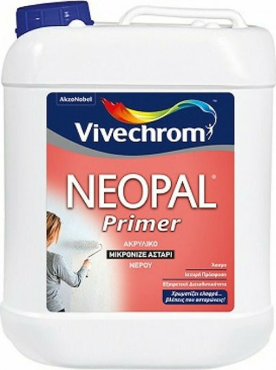 Vivechrom Neopal Primer Eco Primer Amorsă acrilică de apă micronizată Potrivit pentru Zidărie 5lt