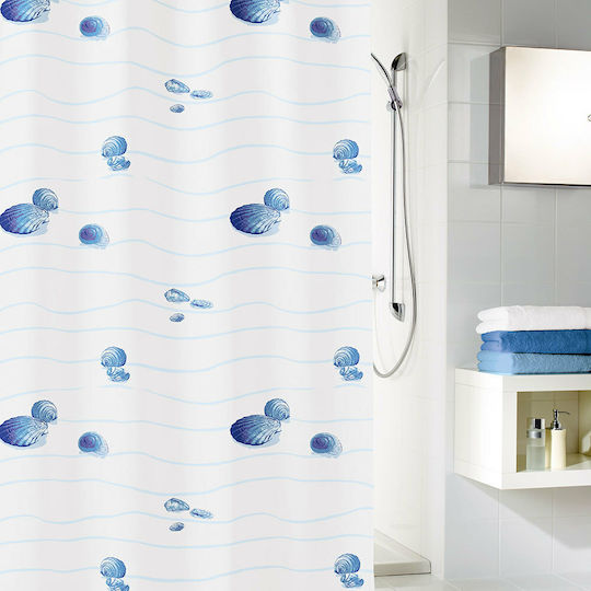 Kleine Wolke Miami Κουρτίνα Μπάνιου 120x200cm Blue