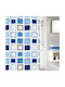 Kleine Wolke Clipper Душ завеса 120x200см Azure Blue 5209723238