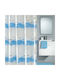 Kleine Wolke Seaside Shower Curtain 120x200cm Light Blue