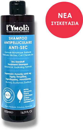 l'Ymola Antipelliculaire Anti-Sec Шампоан Като на Пърхот и на Сухота за Всички Типове на Косата 500гр