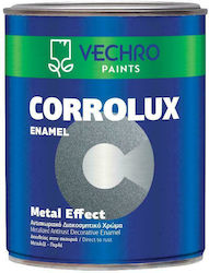 Vechro Χρώμα Αντισκωριακό Corrolux Metal Effect 0.75lt Αλουμίνιο Μεταλιζέ