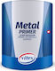 Vitex Metal Primer Αστάρι Μετάλλων Διαλύτου Λευκό Suitable for Metal 0.375lt