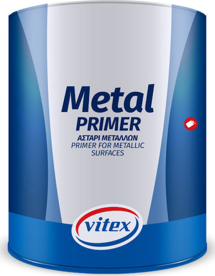 Vitex Metal Primer Primer Solvent Metal Primer White Suitable for Metal 0.75lt