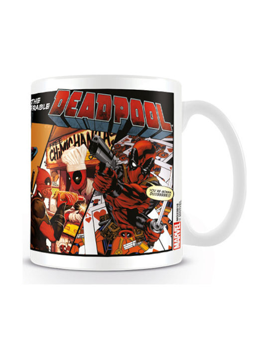 Pyramid International Deadpool-Comic Insufferable Tasse Keramik Rot 1Stück