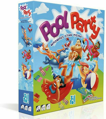 Zito! Brettspiel Pool Party Μπόμπες στην Πισίνα für 2-4 Spieler 5+ Jahre 07201