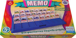 Argy Toys Board Game Memo με Μοτοσυκλέτες for 2 Players 5+ Years 0807 (EL)