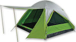 Camping Plus by Terra Neptune Σκηνή Camping Igloo Πράσινη με Διπλό Πανί 4 Εποχών για 3 Άτομα 320x210x145εκ.
