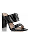 Mairiboo for Envie Who Dis Damen Sandalen mit Chunky hohem Absatz in Schwarz Farbe