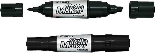 Pilot Jumbo Twin Перманентен Маркер 6.5мм Черен