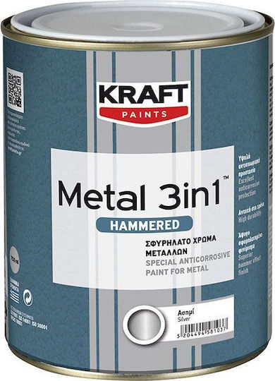 Kraft Varnish Colour Corrosion Inhibitor Solvent Metal 3IN1 0.75lt Bordeaux Wrought