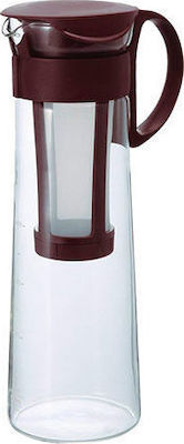 Hario Mizudashi Glass Immersion Brewer 1000ml 8 Cups Brown MCPN-14CBR