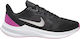 Nike Downshifter 10 Femei Pantofi sport Alergare Black / Metallic Silver / Fire Pink