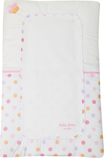 Bebe Stars Soft Changing Pad Cupcake Alb 48x80cm