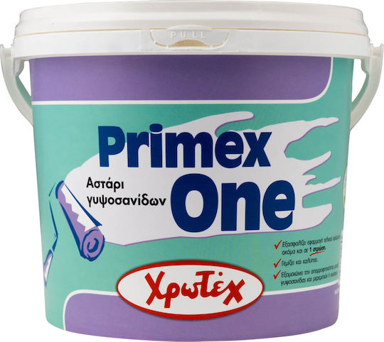 CHrotech Primex One Grundierung Gipskarton-Grundierung Weiß Geeignet für Gipskarton 3Es