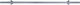 Perk Sports Ίσια Μπάρα Φ28mm 6.5kg Μήκους 120cm με Βιδωτά Κολάρα