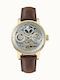 Ingersoll The Jazz Men's Watch 42mm Automatic with Brown Leather Strap