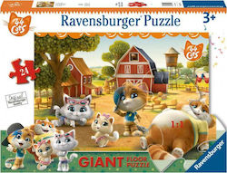 Kinderpuzzle Cats für 3++ Jahre 24pcs Ravensburger