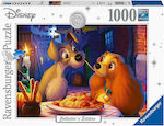 Lady & The Tramp Puzzle 2D 1000 Stücke