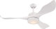 Westinghouse Pierre 72253 Ceiling Fan 132cm with Light and Remote Control White