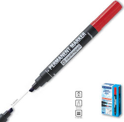 Centropen 8576 Permanent Marker 6mm Red 29506