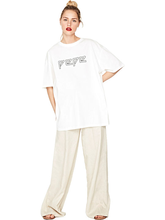 Pepe Jeans Eloise Femeie Tricou Alb