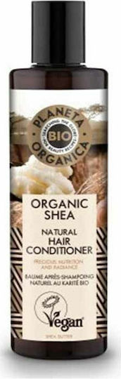 Natura Siberica Planeta Organica Organic Shea Conditioner Reconstruction/Nourishment for All Hair Types 280ml