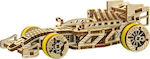 Wooden City Wooden Construction Toy Racing Car