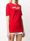 Damen Sportlich T-Shirt Rot