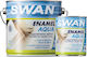 Swan Culoarea lacului pentru apă Aqua 2.5lt Alb Matt