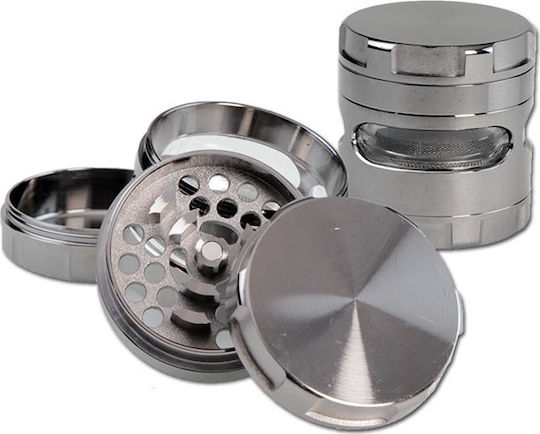 Grinder Silber 62mm Silber