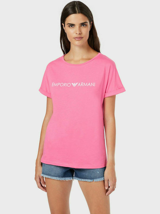 Emporio Armani Damen T-Shirt Rosa