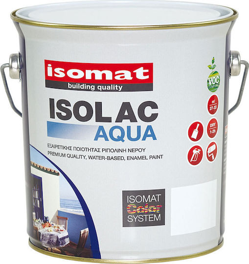 Isomat Ripolin Ecological Water Isolac Aqua 2.5lt White Shiny
