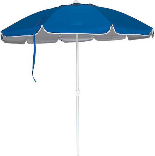 Sidirela Mare Folding Beach Umbrella Diameter 2m Blue Mare
