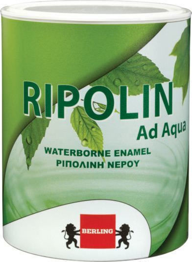 Berling Ριπολίνη Οικολογική Νερού Ad Aqua 0.75lt Λευκό Γυαλιστερό