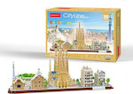 Barcelona City Line Puzzle 3D 186 Pieces