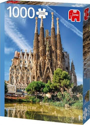 Sagrada Familia View, Barcelona Puzzle 2D 1000 Pieces