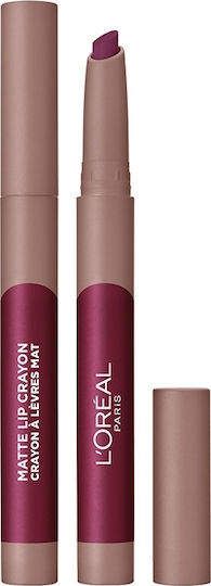 L'Oreal Paris Matte Lip Pencil Lipstick Matte 114 No Fig Deal 1.3gr